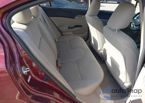 2012 Honda Civic Lx из США, поврежденный, VIN 2HGFB2F52CH536520